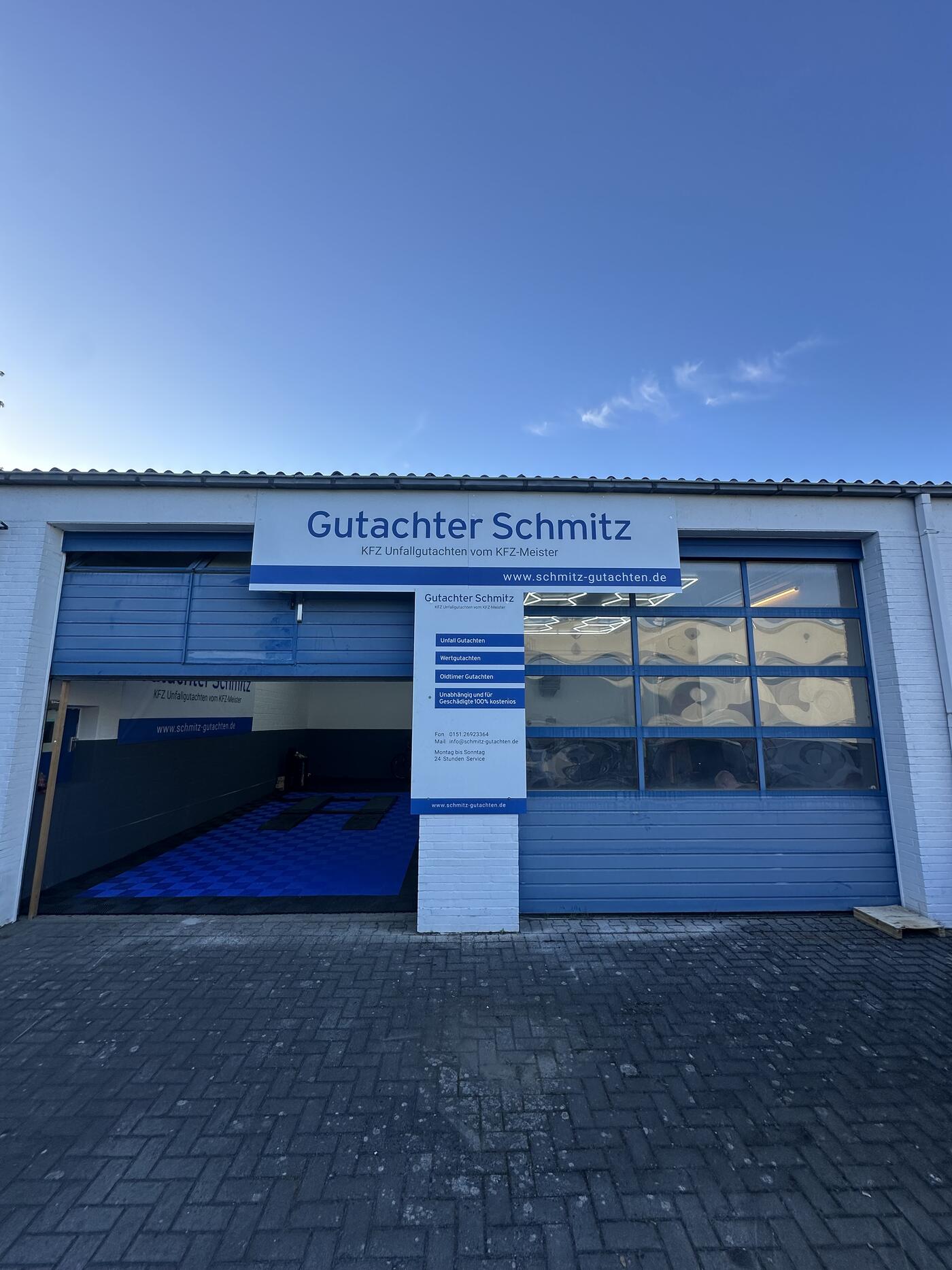 Gutachter Schmitz Siemensstraße 50a – Gebäude von außen
